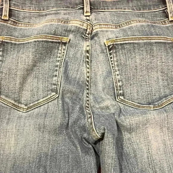 Frame Denim Le High Skinny Size 29 Poe Medium Wash Mid Rise Stretch Casual Crop - Picture 9 of 12